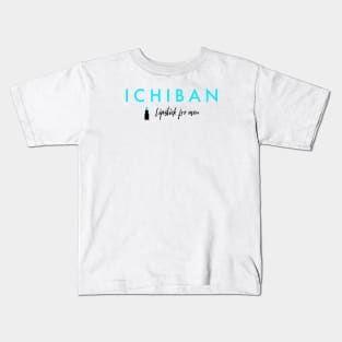 Ichiban Lipstick For Men Friends Japanese logo Kids T-Shirt